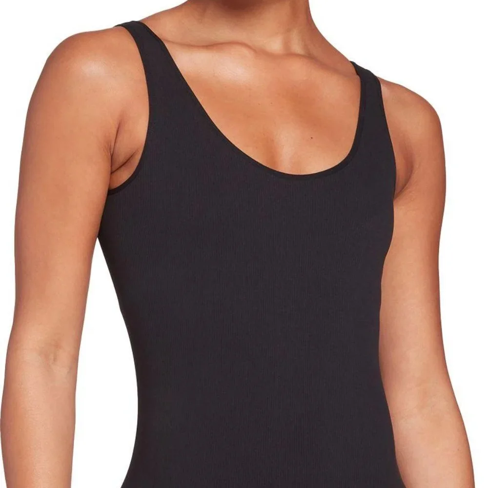 NWT DSG X TWITCH + ALLISON Women’s Seamless Bodysuit For Women Pure Black - Picture 2 of 7
